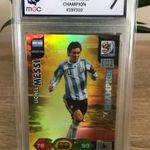 Panini 2010 World Cup South Africa Lionel Messi champion kártya fotó