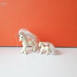 Eredeti Hasbro 1997 My Little Pony Én Kicsi Pónim 2 db UNIKORNIS kabala figura ! EXTRA ! fotó