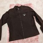 RALPH LAUREN POLO JEANS férfi M-L-es barna színű vékony pamutvászo kis kabát, cipzáros felsőrész fotó