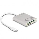 Delock USB Type-C kártyaolvasó Compact Flash, SD vagy Micro SD memóriakártyákhoz (91005) fotó