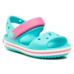 Eredeti CROCS türkiz-rózsaszín szandál C9 EU 25/26 fotó