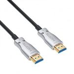 Akyga AK-HD-100L HDMI 2.1 Optical AOC Cable 10m Black AK-HD-100L Kiegészítő, Kellék Kábel fotó