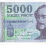 2005 5000 ft minta hajtatlan UNC alacsony sorszámú fotó