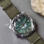Szovjet szép Wostok Komandirskie mechanikus karóra fotó