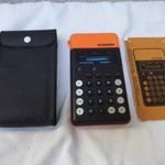[CAB] Retro OMRON 86M számológép, komplett (1802) fotó
