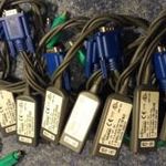 Fujitsu Siemens szerver KVM kábel / KVM s2-Adapter PS/2-VGA fotó