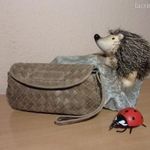 LIEBESKIND kenderszín valódi bőr, elegáns irattartó, pénztárca fotó