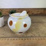 -AP725- Régi Gránit Porcelán Fűszeres Sótartó Cukortartó fotó