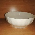 Régi jelzett gyöngyös Gránit tál - átm. 27, 5 cm (6p) fotó