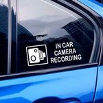 33076 Menetrögzítő kamera az autóban / In car camera recording matrica fotó