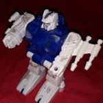 Retro trafikáru plasztik TRANSFORMERS -ROBOT / ŰRHAJÓ játék figura 16cm szép állapot a képek szerint fotó