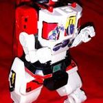 Retro japán plasztik BANDAI TRANSFORMERS - T.REX ROBOT játék figura 23 cm t a képek szerint fotó