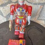 vintage 80-as évek Roborangers robot 1 Ft NMÁ fotó