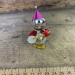 -AT808- Régi Karácsonyfadísz Karácsonyi Dísz Bohóc Figura fotó