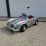 Mercedes 300 SL Roadster - Pedálos gyermekautó elektromos meghajtással a 90-es évekből fotó