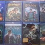 Harry Potter 1, 2, 3, 4, 5, 6, 7/1, 7/2 teljes bluray gyűjtemény külföldi kiadásban magyar szinkronnal!!! fotó