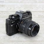 Praktica BC-1 electronic retro fényképezőgép - Pentacon 50mm 1: 1.8 objektív fotó
