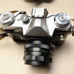 ZENIT E RÉGI FÉNYKÉPEZŐGÉP VÁZ RETRO HELIOS 44 M OBJEKTíV fotó