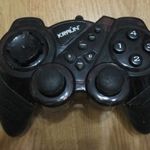 Kraun VibePad Rezgő Gamepad Controller USB Kontroller PC-hez Játékvezérlő 12 gombos Joystick fotó