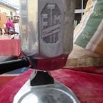 RETRO ART DECO STÍLUSÚ FTM ELEKTROMOS UNIPRESS KÁVÉFŐZŐ fotó