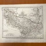 Verőcze - vármegye térképe - Deákóvár - Görög Demeter - mérete: 27cm x 35cm (*52) fotó