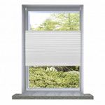 Plisse Roló 70 x 125 cm Fehér Redős Roló fotó