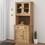VIGO tömör fenyőfa magasszekrény 78x40x175 cm fotó