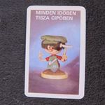 Tisza Cipőgyár - Minden Időben Tisza Cipőben // Régi Kártyanaptár 1981 fotó