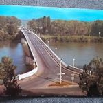 Képeslap, levelezőlap - Tokaj Tisza-híd 1981. 04/05/SZ) fotó