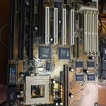 Gigabyte 586 ATV Socket 7 alaplap Pentium 1 fotó