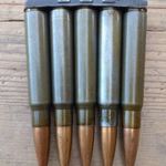 GYŰJTEMÉNYFELSZÁMOLÁS! 2vh-s német 5db lőszer k98 mauser mg42 12. Tétel fotó