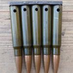 GYŰJTEMÉNYFELSZÁMOLÁS! 2vh-s német 5db lőszer k98 mauser mg42 7. Tétel fotó