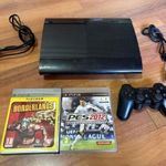 PS3 Super Slim 500GB konzol fotó