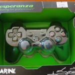 M-87. Ps3 Esperanza Gx 700 Fekete Vezeték Nélküli Controller Új Bontatlan : fotó