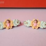 Eredeti Bluebird 1990 Polly Pocket HAJCSAT vintage retro csat 1 PÁR hajdísz !!! 2 db EGYÜTT ! EXTRA fotó