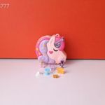 Eredeti 2021 Mattel Polly Pocket UNIKORNIS LÓ fej ház játéktér szelence ! EXTRA fotó