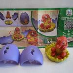 Dinobabys / dinó kölykök / piros dinó / külső tojáshéj MATT / SE117 + BPZ fotó