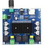 XH-A105 2x100W digitális erősítő TDA7495 Bluetooth 5.0 + SD kártyaolvasóval+ AUX in fotó