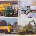 16 db Robur IFa Tatra ZIL Csepel képeslap: fotó