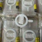 Iphone 13 mini magsafe átlátszó szilikon tok. fotó