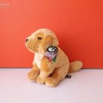 Eredeti Living Nature GOLDEN RETRIEVER kutya plüss kölyök kutyus kabala figura 26 cm-es ! ÉLETHŰ ! fotó