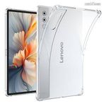 Lenovo Yoga Tab Plus, Tablet tok, Szilikon, Erősített, Átlátszó fotó