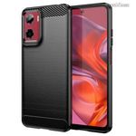 Motorola Moto G05 4G, E15 4G, OTT! Carbon telefontok, Szilikon, TPU, Karbon mintás, Fekete fotó