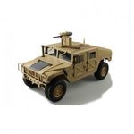 Amewi RC US Truck 4x4 HUMVEE Távirányítós RTR Terepjáró 1: 10 - Barna (22418) fotó