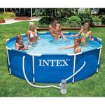 Intex nagy merevfalú medence szűrővel, 366 x 76 cm fotó
