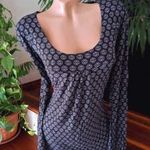 **Esprit fekete mintás felső (XL)** fotó