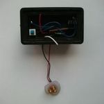 Ledes napelemes kerti lámpa elektronika hiányos alkatrésznek javításra 1 FT-RÓL NMÁ! fotó