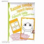 Készségfejlesztő rajztábla Rajzolj rá és töröld le! béka fotó
