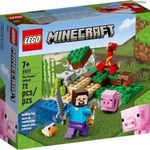 LEGO Minecraft 21177 - A Creeper rajtaütés Új, bontatlan ( doboza kicsit sérült) fotó