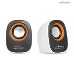 MEDIA-TECH Hangszóró 2.0 IBO 6W, USB Powered, fehér fotó